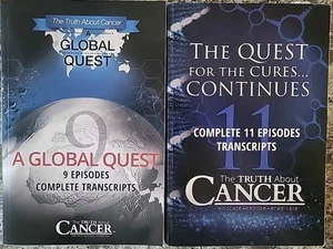 Wahrheit über Krebs: Global Quest & Quest Continues Complete Transcripts Lot - Bild 1 von 3