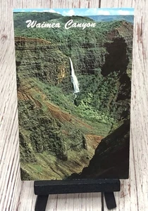 Kauai HI - Hawaii, Kauai's Waimea Canyon, Aerial Vintage Postcard - Picture 1 of 4