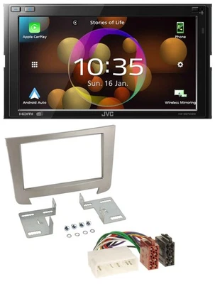 JVC DAB MP3 2DIN Bluetooth USB Autoradio für SSangYong Rexton ab 2013 - Bild 1 von 4