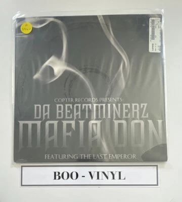 SEALED ~Da Beatminerz~The Last Emperor - Mafia Don 12” hip hop vinyl record mint - Image 1 of 3