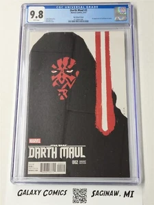 Star Wars Darth Maul #2 - CGC 9.8 - 1:25 Aja Variant - 1st Appearance Cad Bane - Picture 1 of 2