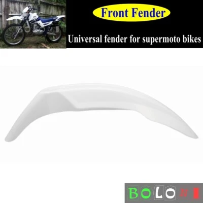 Racing Enduro Supermoto Front Fender Mudguard For Yamaha WR250 WR450 YZ XT TTR - Image 1 of 4