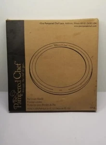 Pampered Chef Pie Crust Shield #1715 Pastry Protector 10" Protector Pasteleria - Picture 1 of 10