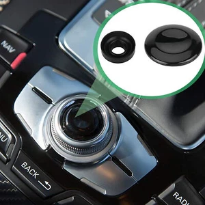 1 Set Joystick Replacement Center Console Knob Repair Kit for Audi -Glossy Black - Picture 1 of 12
