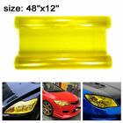 Yellow Vinyl Film Trim Wrap Protect Your Car Lights from Fading Chips (12x48)
