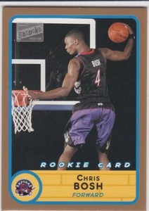 CHRIS BOSH ROOKIE CARD 2003 Topps Bazooka GOLD CHUNKS VERSION RC Toronto Raptors - Picture 1 of 2
