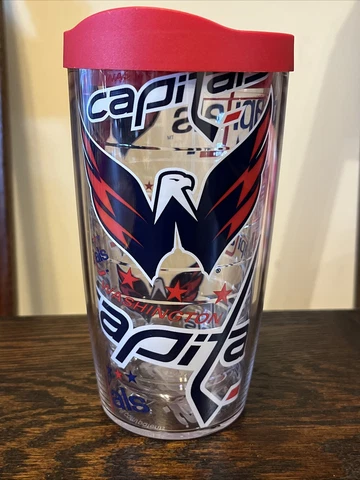 NEW! Washington Capitals Tervis Travel Mug Tumbler 24 ounce Cover