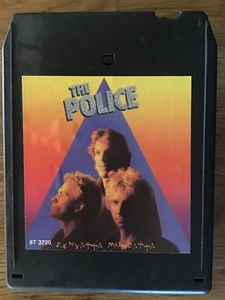 The Police - Zenyatta Mondatta 8 Track Tape 8T 3720 A&M Records 1980 - Imagen 1 de 4