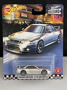 Hot Wheels Premium Boulevard Nismo Nissan Skyline R33 Walmart Series 2 Silver - Picture 1 of 8