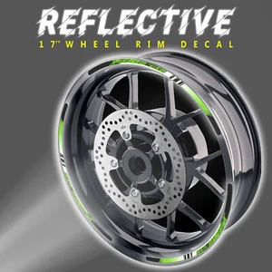 Shade Reflective Wheel Rim Stickers For Honda CB1100 EX RS 14-20 19 18 17 16 15 - Picture 1 of 8