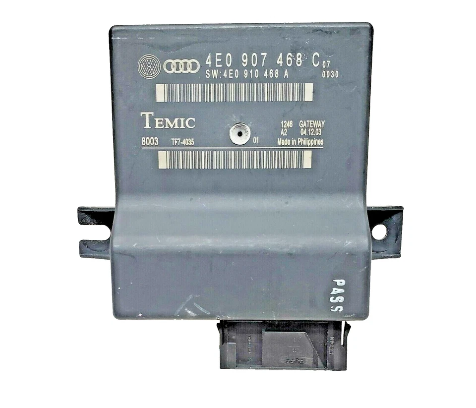 Módulo de interfaz de control de crucero Audi A8 Quattro 2004-2009 4E0907468C OEM Foto 1 de 4