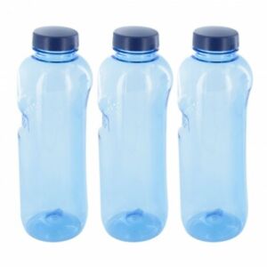 3x Original Kavodrink Tritan Trinkflasche 1,0 Liter, ohne Weichmacher & BPA