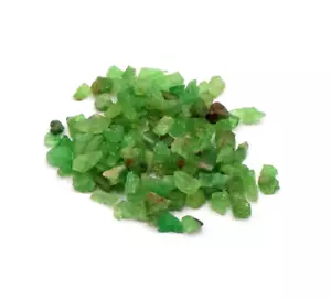 Granate tsavorita natural áspero calidad AAA granate verde áspero fabricación de joyas - Imagen 1 de 4