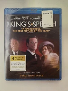 The Kings Speech ( Blu-ray Disc, 2011 ) Colin Firth- NEW/SEALED  - Picture 1 of 2