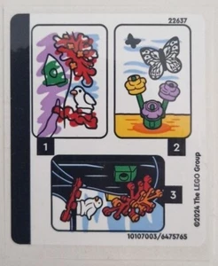 LEGO STICKER SHEET ONLY 21346 FAMILY TREE from set New - Picture 1 of 1