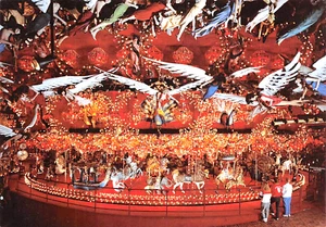 # G4680 verde primavera, wi.     POSTAL, CARRUSEL - Imagen 1 de 2