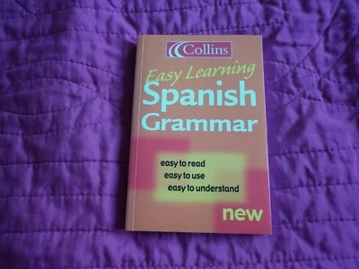 SPANISH GRAMMAR Collins Easy Learning - Image 1 of 2