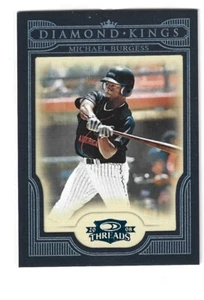 2008 DONRUSS THREADS DIAMOND KINGS FRAMED BLUE #DK25 MICHAEL BURGESS  SP /50 - Picture 1 of 1