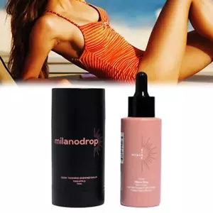 50ml Natural Face Sun Tanning Oil Liquid Dark Self Tanning Drops Serum^* - Picture 1 of 9
