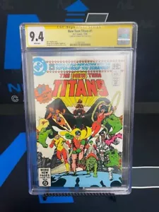 New Teen Titans #1 D.C. Comics, 11/80 CGC 9.4 Signature Series Auto George Perez - Picture 1 of 2