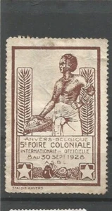Sellos Sellos Sellos Timbres Belgique Belgien 5 Foire Coloniale 1928 - Imagen 1 de 1