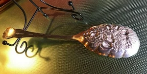 Antique Silver Plated A1 Shieffield circa'1925 spoon beautifully engraved - Picture 1 of 7