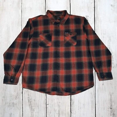 Camisa abotonada de franela Sullen - marrón/negro - talla 3x talla XL Foto 1 de 4