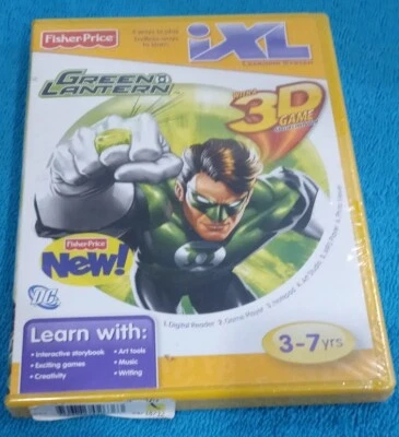 Fisher Price iXL Green Lantern 3D Game NEW! Factory Sealed! - Image 1 of 2