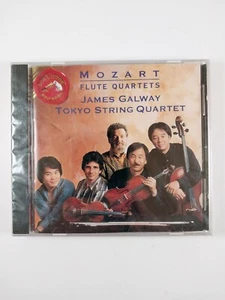 Mozart – Flute Quartets : James Galway Tokyo String (CD, 1993) D100430 - Sealed - Imagen 1 de 3