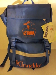 ZAINO BORSA ZAINETTO UOMO NYLON SCUOLA NUOVO Scotchlite O'Hara 3M - Picture 1 of 1