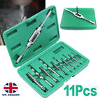 11pc/Set Damaged Broken Screw Extractor Drill Bit Bolt Stud Remover Easy Out Kit