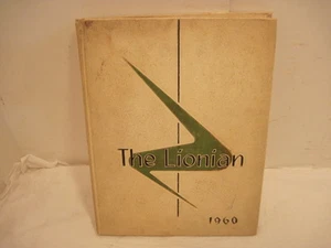 A OLD VINTAGE 1960 LIONIAN LINCOLN HIGH SCHOOL YEAR BOOK  OHIO  - Picture 1 of 4
