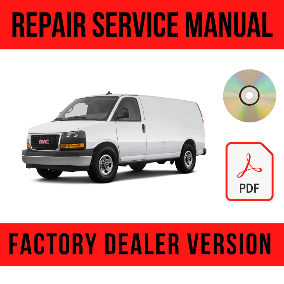 GMC Savana Van 2021-2024 manual de reparación de fábrica Foto 1 de 1