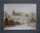 1902 BOLZANO BOZEN HOTEL BRISTOL foto originale albumina Würthle & Son 21x27 cm