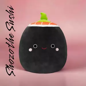 Peluche morbido Squishmallows ufficiale Kellytoy Squishy 16" pollici, Shozo il sushi - Foto 1 di 5