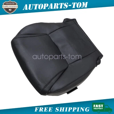 Fits 2008 2009 2010 2011 2012 Lexus Lx570 Driver Bottom PERF Seat Cover Black - Image 1 of 4
