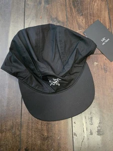Arc'teryx Aerios 5 Panel Cap Black L/XL New with Tag - Picture 1 of 3
