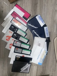 3M Floppy disk Diskettes Set Of 12 (one dozen) Various Disks, Mostly Games - Picture 1 of 9