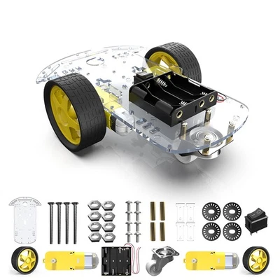 Avoidance Tracking Smart Robot Car Chassis Kit Ultrasonic module For Arduino DIY - Image 1 of 4