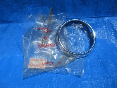 original [Vintage Kawasaki 125 B1 B1T headlight rim] KC125 Meguro Foto 1 de 4