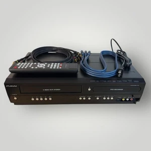 FUNAI ZV427FX4A HDMI DVD Recorder/ Player VCR Dubbing Combo w Remote and Cables - Picture 1 of 20