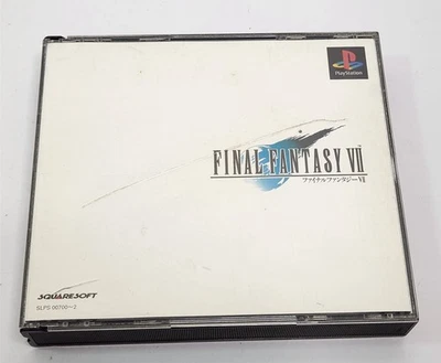 Playstation 1 Final Fantasy VII PS1 Game 3-Disc Set Japan NTSC J - Image 1 of 4