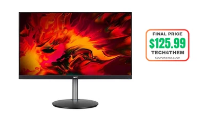 Acer 27" Gaming Monitor LED 240Hz 2560x1440 1ms | XF273U | Refurbished - Image 1 of 4