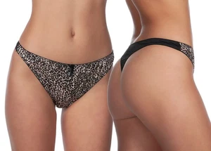 Alegro Dessous Damen Wild Safari Animal Print Tanga Panty Unterwäsche 9051C - Bild 1 von 4