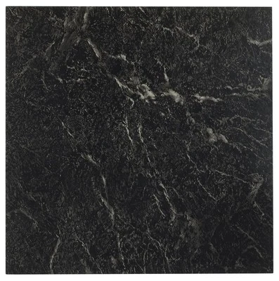 Nexus Vinyl Floor Tiles 20 Pack Black and White Vein Marble Peel and Stick 12x12 - Image 1 of 4