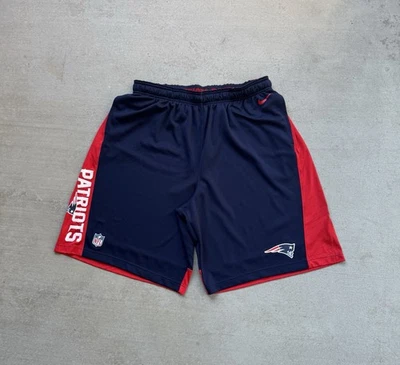 Pantalones Cortos Nike Para Hombre 3XL Azul New England Patriots NFL Ropa Sobre el Campo Fútbol Foto 1 de 4