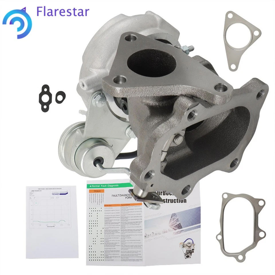 Turbocompresor para Subaru Forester Modelos 2.0L 155 KW 211 HP 58T/EJ205 1998-2002 Foto 1 de 4