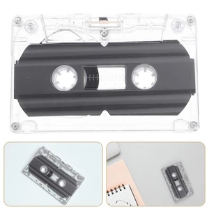 2 Pieces Audio Tape Empty Cassette Tapes for Recording Cassettes - Picture 1 of 12