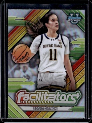 2024-25 Bowman Chrome U Sonia Citron Facilitators Refractor #F-16 - image 1 of 2