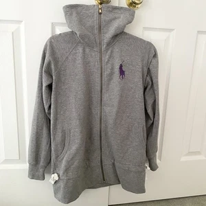 Ralph Lauren Polo Large Logo Embroider Funnel Neck Zip Bow Jacket #3 Girls XL/WS - Picture 1 of 8
